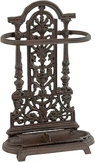 Woodside Ornate Vintage Cast Iron Umbrella/Walking Stick Stand