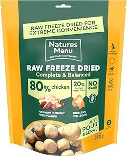 Natures Menu Freeze Dried Dog Food 80/20 Chicken - 250g