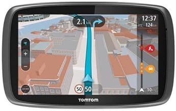 TomTom Trucker 6000 GPS Sat-Nav with Full European (Including UK) Lifetime Maps and 1 Year Live Traffic Services Designed for Truck, Coach, Bus, Caravan, Motor-homes and Other Large Vehicles