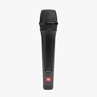 JBL PBM100 Wired Dynamic Vocal Microphone with 6.3 to 3.5 mm Plug-In Adapter Cable and Cardioid Polar Pattern, Black