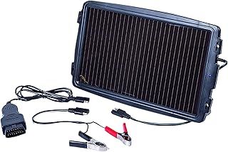 AA 5060114614185 Solar-Powered Car Battery Charger, Black