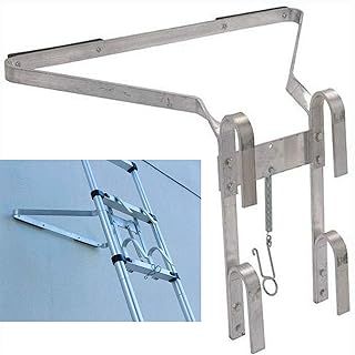 Heavy Duty Aluminium Ladder Stand Off I-Type Stay - Lightweight, Easy to Install & Disassemble Accessory Helps Stop Slipping From Side to Side
