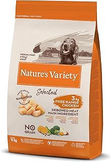 Nature's Variety Selected Complete Dry Food for Medium & Maxi Dogs with Free Range Chicken - 10 Kg