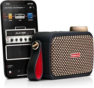 Positive Grid Spark GO 5W Ultra-Portable Smart Guitar Amp, Headphone Amp & Bluetooth Speaker for Electric Guitar, integration with the Spark app