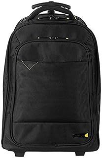 14"-15.6" Black Roller Backpack