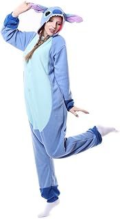 FunnyCos Unisex Animal Onesie Adult Halloween Pyjamas Cosplay Costume Hooded Loungewear