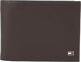 Tommy Hilfiger Men’s Eton Wallet with Coin Pocket, Brown (Brown), One Size
