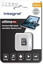 Integral 512GB Micro SD Card 4K Video Premium High Speed Memory Card SDXC Up to 100MB s Read Speed and 50MB s Write speed V30 C10 U3 UHS-I A2