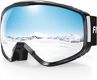 Findway Ski Goggles For Women Men Youth Teen, Snowboarding Goggles Over Glasses Compatible Helmet, Anti-fog UV Protection, Anti-glare Skiing Goggles, For Skiing Snowboarding