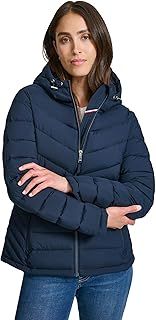 Tommy Hilfiger Women's Essential Lightweight Packable Puffer Jacket Down Alternative Coat