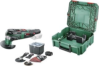 Bosch Home and Garden Multi Tool AdvancedMulti 18 (Without Battery, 18 Volt System, Universal Accessory Set, in SystemBox|Size S) - Amazon Edition