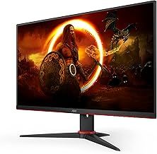 AOC Gaming 24G2ZE - 23.8 Inch FHD Monitor, 240 Hz, 0.5ms, IPS, AMD FreeSync Premium, Low input lag, Game Modes (1920x1080 @ 240 Hz 350cd/m² HDMI / DP), black