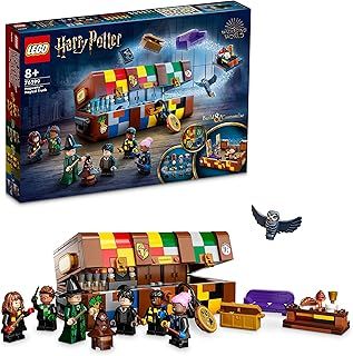 LEGO Harry Potter Hogwarts Magical Trunk 76399 Building Kit; Cool, Collectible Toy Featuring Popular Character Minifigures from the Harry Potter Movies; Great Gift for Kids Aged 8+ (603 Pieces)