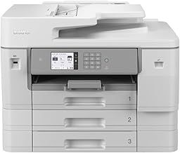 Brother MFC-J6957DW Wireless Colour Inkjet Printer |A3 3-1 (Print/Copy/Scan) | Wi-Fi/USB/NFC | A4 | 750 sheet, UK Plug