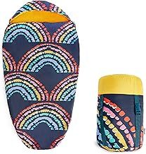 Silentnight Kids Sleeping Bag - Girls Boys 3 Season Mummy Sleeping Bag Ideal for Spring and Summer with Soft Touch Warm Cosy Fabric and Fibres - Machine Washable - 165 x 82cm