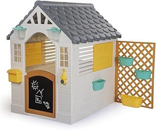Dolu Playhouse with Electronic Doorbell For Children From 2 Years Garden Toy For Kids Garden Toys Playhouse Kids Outdoor Indoor Plastic House Toddler Garden Toys