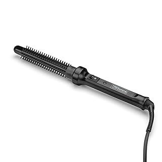 TRESemme Slim Ceramic Hot Brush, easy styling for short hair, lightweight, multi-voltage for travel, 19mm barrel for adding hair volume, shape, and root lift