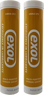 Multi Purpose Grease Cartridge EP2 Tube EXOL Lithium grease 400g (PACK of 2)