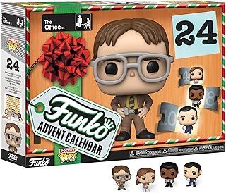 Funko Advent Calendar: the Office - Michael Scott - 24 Days Of Surprise - Collectable Vinyl Mini Figures - Mystery Box - Gift Idea - Holiday Xmas for Girls, Boys & Kids - Christmas Countdown
