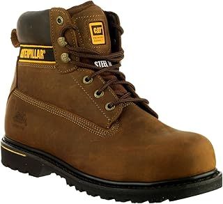 Caterpillar Men's Holton Chelsea Boots, Dark Brown, 8 UK