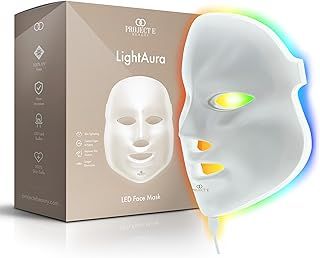 Project E Beauty Skin Rejuvenation Photon Device | 7 Color LED Photon Light Therapy Treatment Anti-aging Acne Spot Scar Removal Smooth Wrinkles Fine Lines Tightening Facial Skin Care