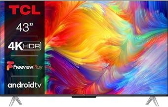 43P638K LED 43" Smart 4K Ultra HD Android TV