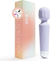 Ava Vibrator Wand Sex Toys [Clit Stimulator Vibrators] Vibrator for Woman | Sex Toy | 4+ Hr Battery | Gifts for Women | 20 Patterns & 8 Speeds of Pleasure | Quiet Adult Sex Toys -Standard - Purple
