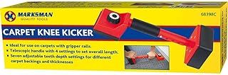 Carpet Kicker Fitting Tool Kit - DIY Carpet Stretcher Tool | Universal Fit with Comfortably Padded Kicker and Gripper | Suitable for Domestic and Professional Use