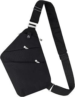 BROADREAM Multi-Pocket Crossbody, Chest Bag, Men, Anti-Theft Chest Pocket