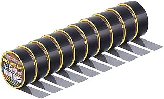 sourcing map Deck Joist Tape 5CM x 15M, 10 Rolls Butyl Joist Tape for Decking, Waterproof Deck Joist Flashing Tape for Wood Joists and Beams Black