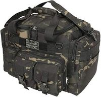*New* Kombat Tactical Saxon 35 Litre Holdall Multi Terrain Black BTP Black Military Special Forces Holdall