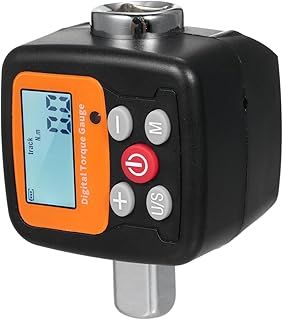 Digital Display Torque Meter Wrench Torque Tester 1/2'' Drive with Sound Light Alarm Function High Accuracy 4 Torque Units Backlit Display - Perfect for Automotive Bike Bicycle