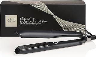 ghd Platinum+ Hair Straightener & Professional Styler - Stronger Hair, More Shine, Colour Protection - for All Hair Types - (UK Plug)