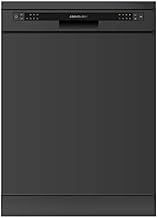 Cookology CFSD613BK 60cm Wide Freestanding Full Size Undercounter Dishwasher, 6 Programme Settings with Eco Mode, 13 Place Settings - In Black