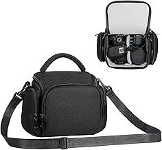 Winning SLR Cameras Case, Waterproof Shockproof DSLR Camera Single Bag, Adjustable Shoulder Strap Compatible with Sony, Canon, Samsung, Fuji, Panasonic, Casio, Nikon