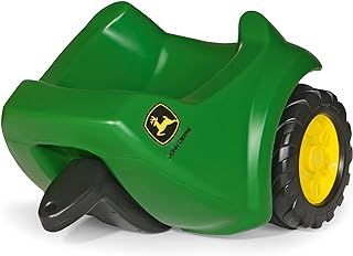Rolly Toys | John Deere Mini Trac Trailer (Green) | Only for Use with the Rolly Mini Trac Range | Easily Assembled & Lightweight | Ages 1+ | S2612202