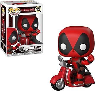 Funko POP! Rides: Deadpool - Deadpool & Scooter - Collectable Vinyl Figure - Gift Idea - Official Merchandise - Toys for Kids & Adults - Comic Books Fans - Model Figure for Collectors and Display