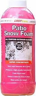 EasyCare - Patio Snow Foam Cleaner 1L Concentrate. Multipurpose Hard Surface Cleaner For Patio, Garden Furniture, Garden Fence, Paths And More. Floral Scented Acid-free Formula, Easy To Use