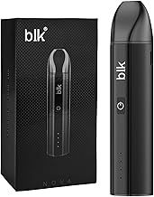 Nova Dry Herb Vaporizer, 2-IN-1 Vaporizer with lsolated Airpath, 1600mAh Battery, SS Filter Net, 4 Temps Setting, Deep Ceramic Chamber, (No Nicotine) (Black)