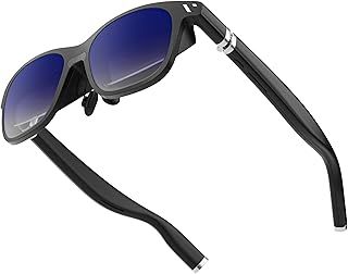 VITURE One XR/AR Glasses, 120" Full HD Display, Harman Sound, for iPhone 16/15 (Spatial Video Supported), Steam Deck/ROG Ally/Gaming Consoles/PC/Android, Electrochromic Film (Jet Black)