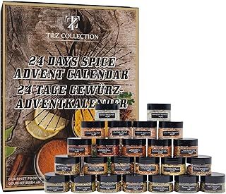 Herbs And Spices Advent Calendar 2024-24 Spice Jars Food Advent Calendar Cooking Kitchen Christmas Adult Gift For Chef Advent Calendar For Men & Women