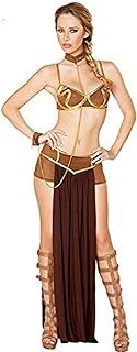 Sexy Costume Princess Leia Slave Miss Manners Uniform
