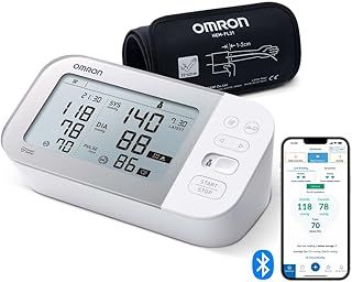 OMRON X7 Smart Upper Arm Blood Pressure Monitor with AFib Detection - Clinically Validated Blood Presure Machine with BP Cuff 22-42 cm - BP Monitor with Bluetooth Connection - Free Smartphone App