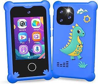Kids Smart Phone for Boys,2.8" Touchscreen HD Kids Dual Camera Cell Phone with Game, Music Player, 8G SD Card,Christmas Birthday Toy Gifts for Boys 3-10 Year Old