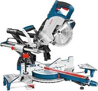 Bosch Professional GCM 8 SJL sliding mitre saw (sawblade-Ø: 216 mm, incl. clamp, 1 x circular saw blade, Optiline Wood)