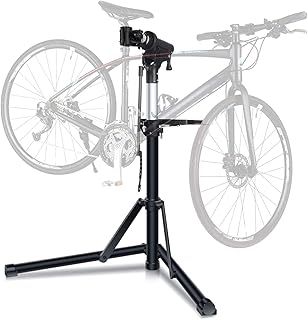 Sportneer Bike Repair Stand, Aluminum Alloy Bike Stand for Maintenance, Max of 27kg, Bike Workstands Bicycle Repair Workstands for Road Bike Mountain Bikes Foldable Height Adjustable 360° Rotatable