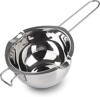 600ml/20oz Double Boiler, Candle Making Kit,304 Stainless Steel Melting Pot for Chocolate Candy Butter Cheese, Soap and Wax