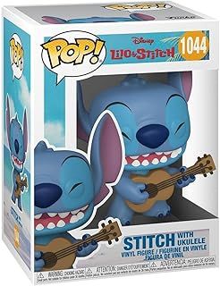 Funko Pop! Disney: Stitch With Ukulele - Disney: Lilo & Stitch - Collectable Vinyl Figure - Gift Idea - Official Merchandise - Toys for Kids & Adults - Movies Fans - Model Figure for Collectors