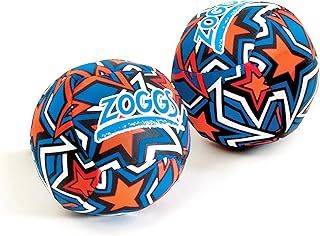 Zoggs Unisex Baby (Set of 2) Kids Water Friendly Neoprene Covered Splash Balls, Orange/Blue, Set 2 UK