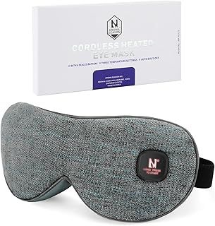 Aroma Season Heated Eye Mask, Moist Heat Eye Compress with Cordless Design, for Blepharitis and Dry Eyes Treatment